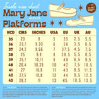 Chocolaticas® Death Stalks Gothic Mary Jane Flats