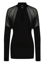 Necessary Evil Vespertilio Long Sleeve Bat Wings Effect Batwing Top - Size 8 Left Only!