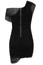 Necessary Evil Venus Wrapped Mesh Mini Dress - Size UK 8 Left Only!