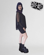 Necessary Evil Circe Mesh Top