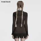Punk Rave Lunar Eclipse Embroidered Dress