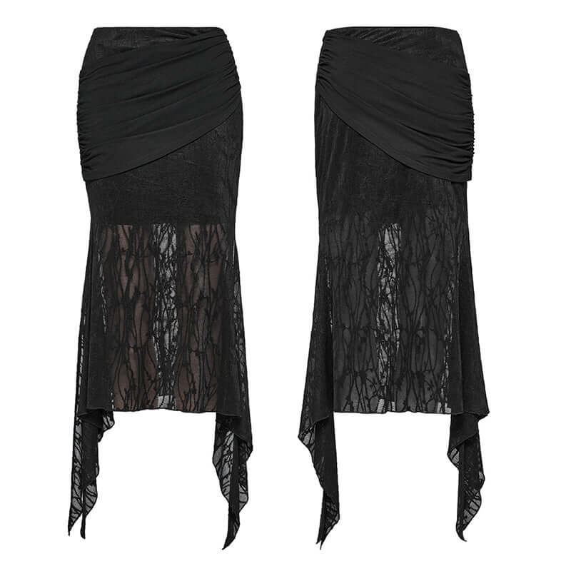 Punk Rave Arti Fishtail Skirt
