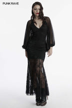 Punk Rave Calliope Goth Night Bat Dress