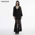Punk Rave Calliope Goth Night Bat Dress