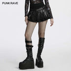 Punk Rave Jianna Pleated Skirt