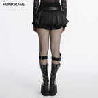 Punk Rave Jianna Pleated Skirt