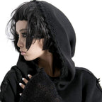 Punk Rave Aletris Cropped Poncho