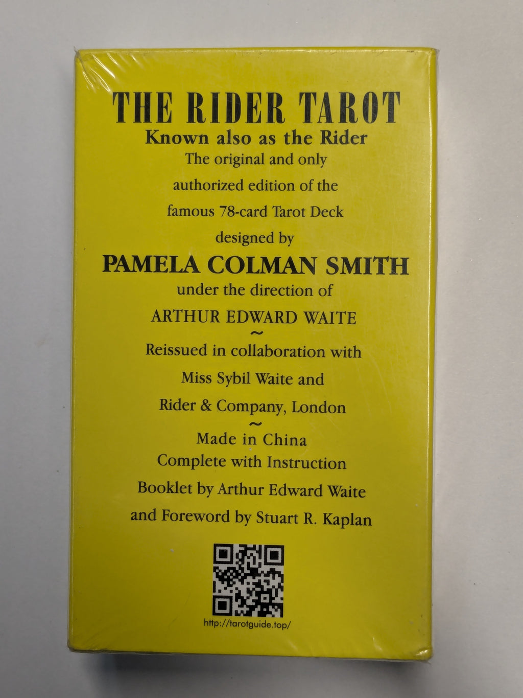 Rider Tarot Deck