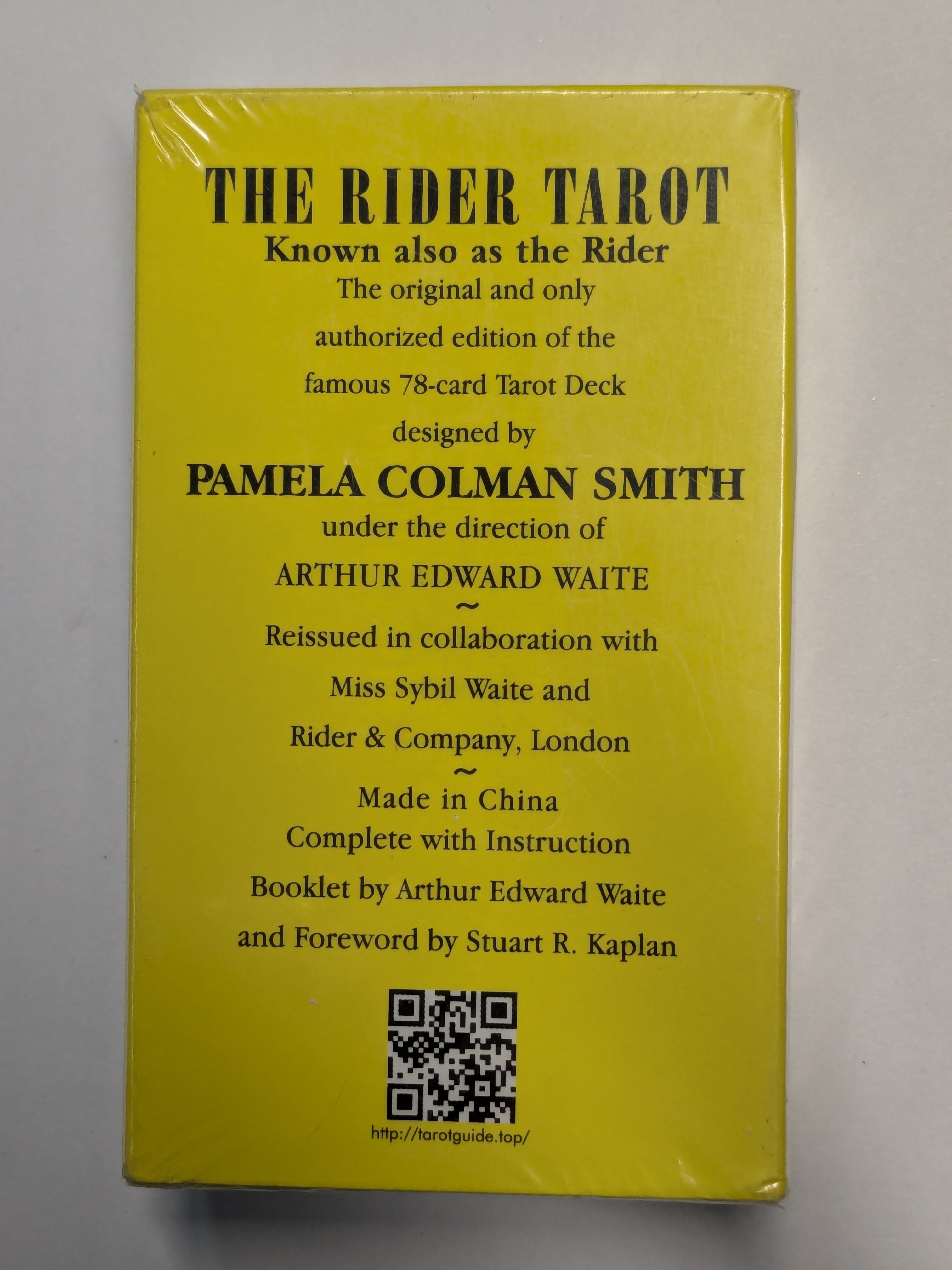 Rider Tarot Deck