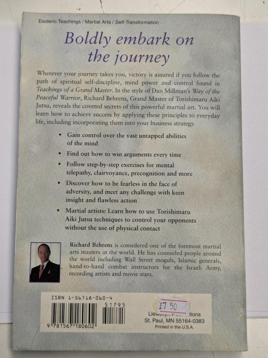 Teachings of a Grand Master ( Preloved )