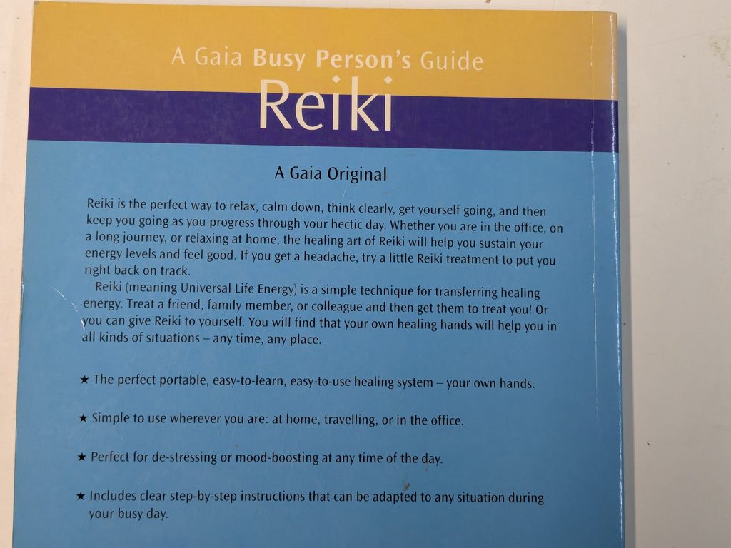 A Gaia Busy Person's Guide Reiki(Preloved)