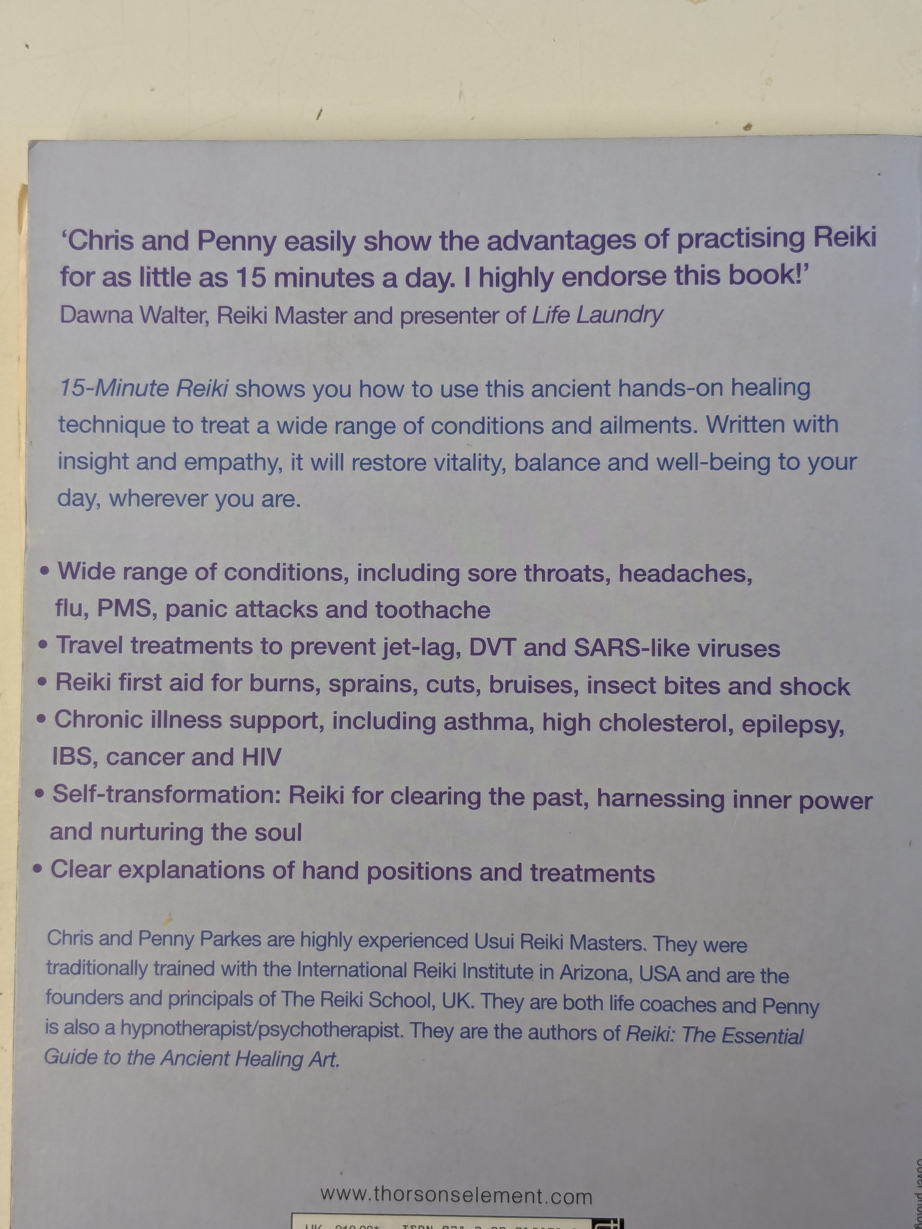 15-Minute Reiki: Health and Healing at Your Fingertips (Preloved)