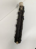 Skull & Purple Rose Incense Stick Holder