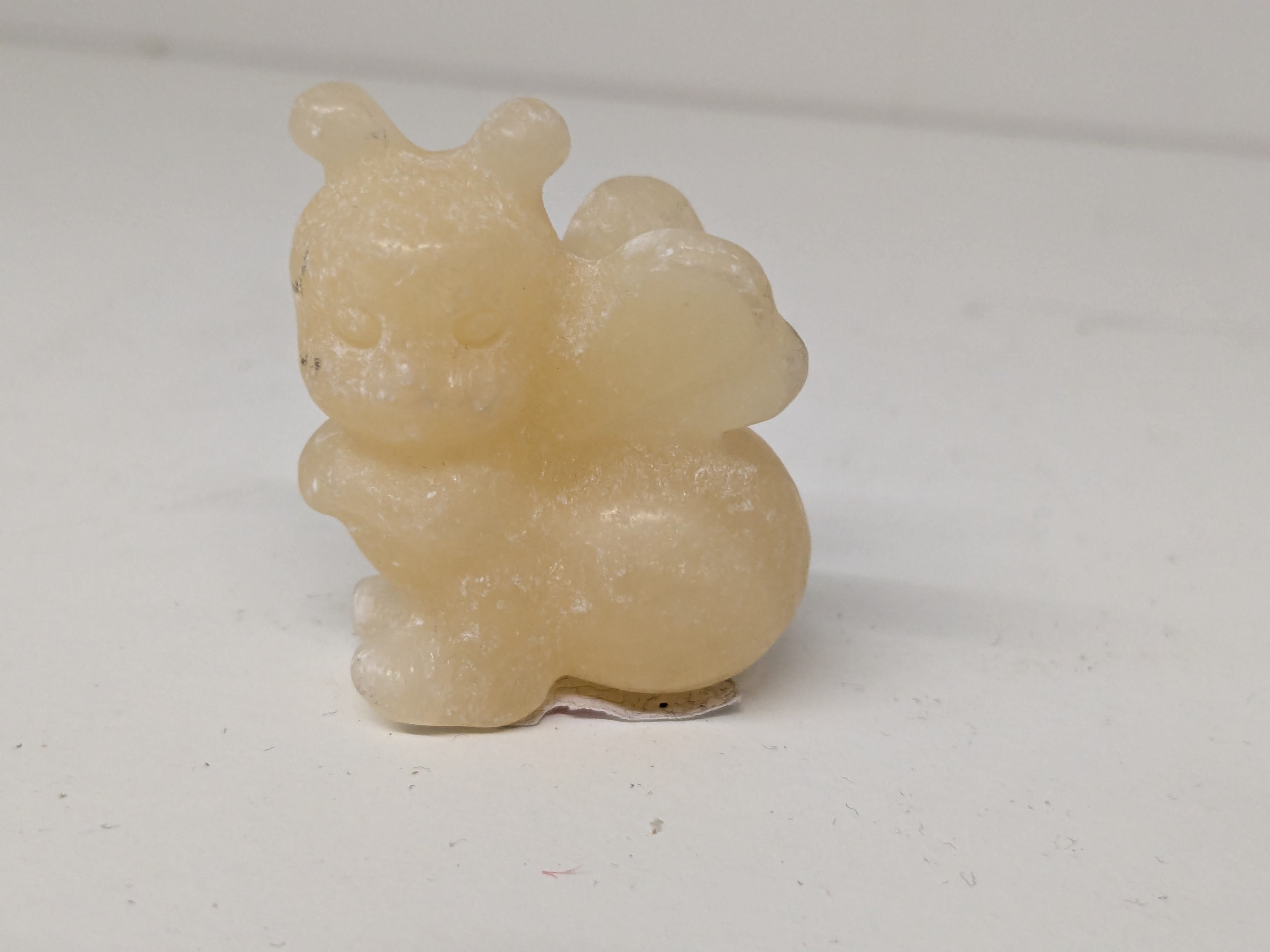 Honey Calcite Carved Bumble Bee Crystal Figurine