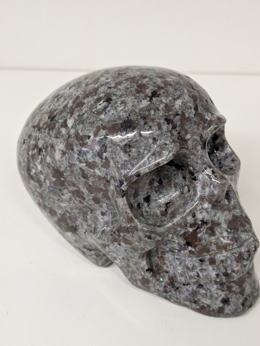Large Yooperlite Crystal Skull – 705g | One of a Kind