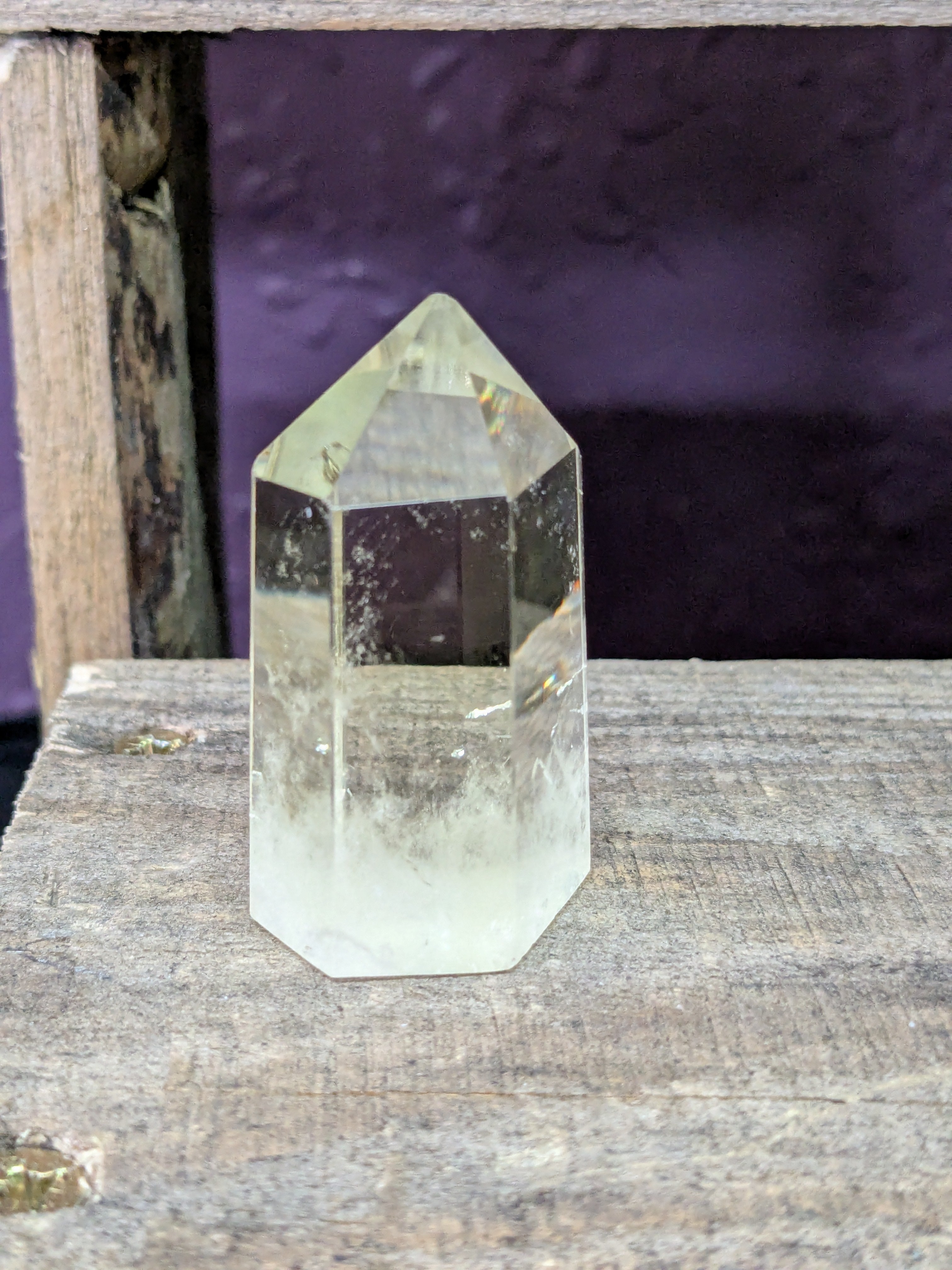 Citrine Crystal Point Tower – 5cm 41g | One of a Kind