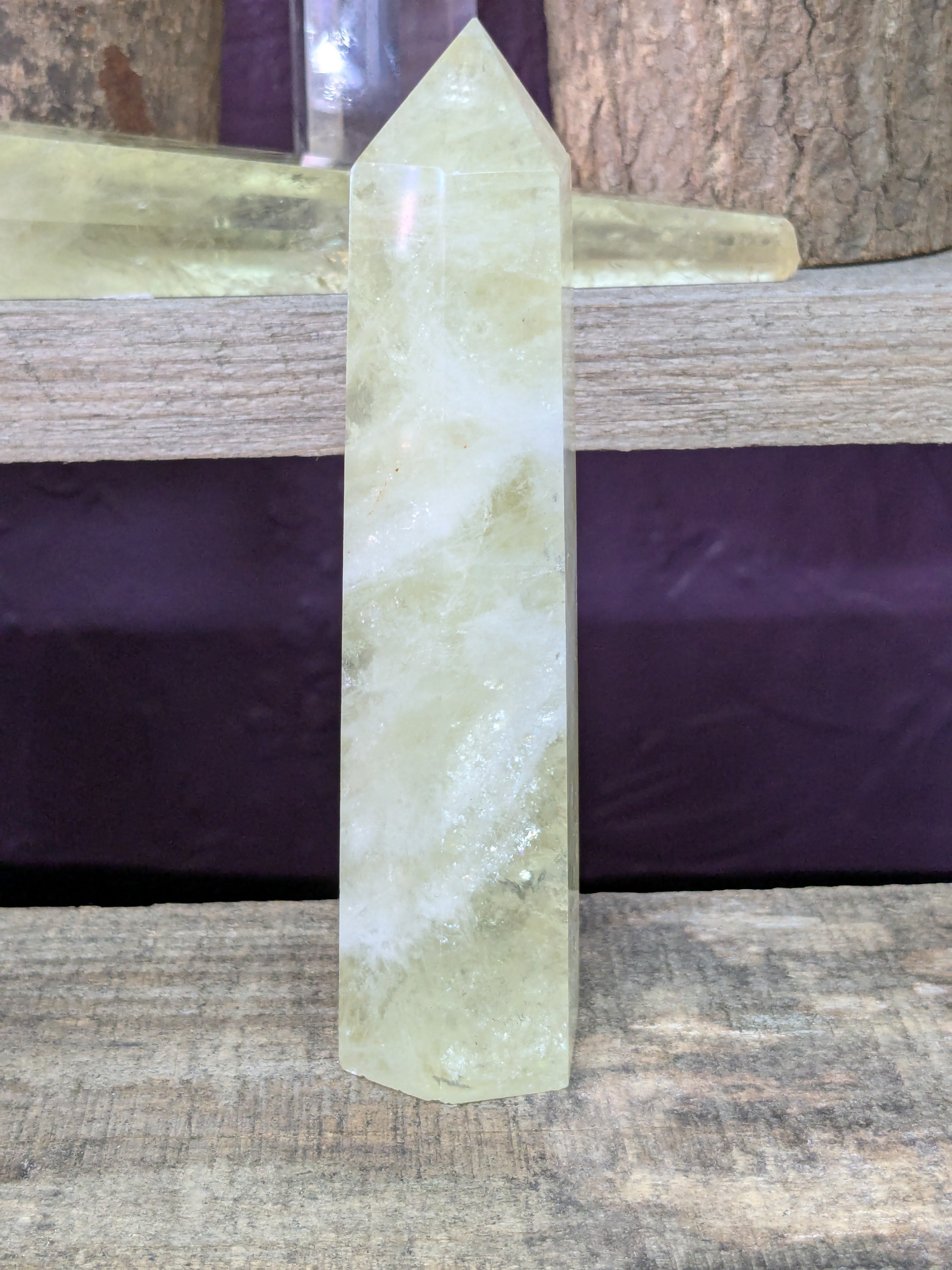 Citrine Crystal Point Tower – 12cm 152g | One of a Kind