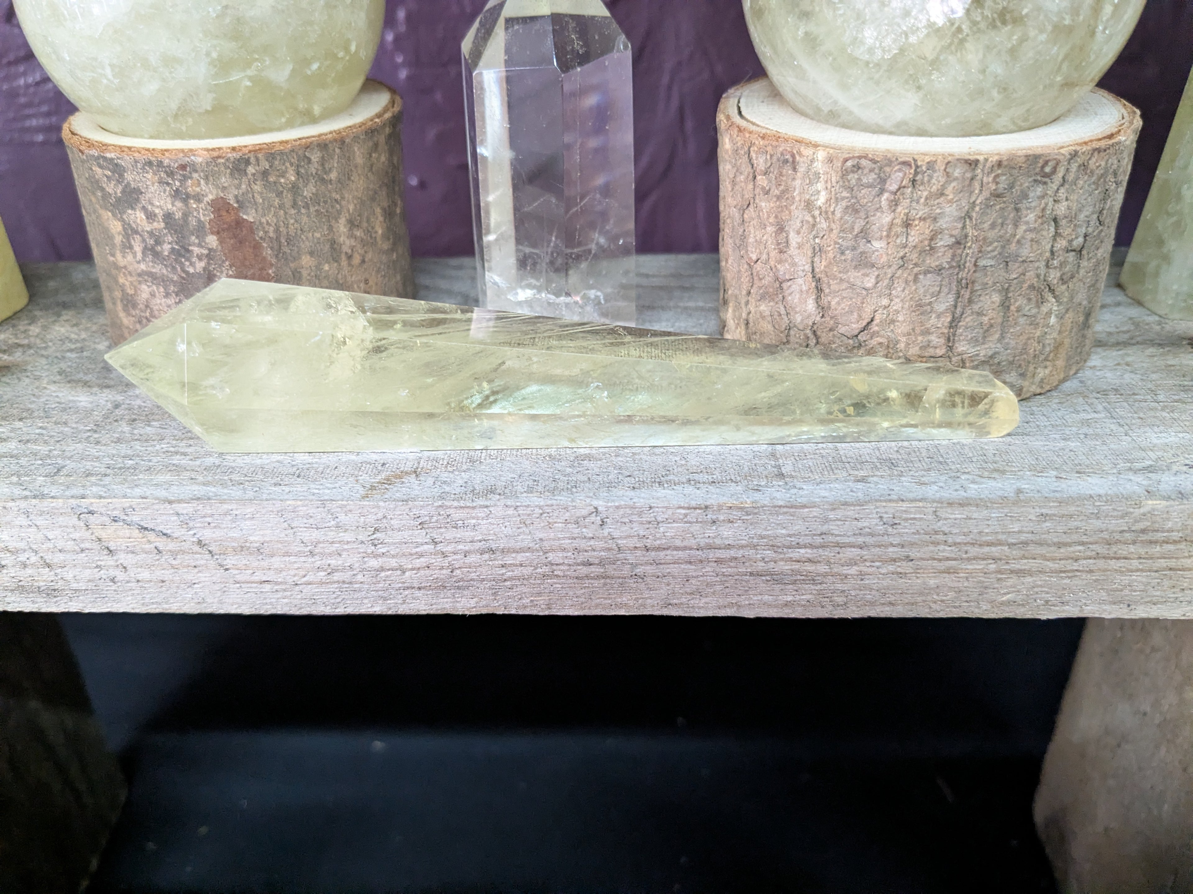 Citrine Crystal Sceptre – 13.5cm 85g | One of a Kind