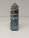 Blue Onyx Crystal Point Tower – 7.5cm 74g | One of a Kind