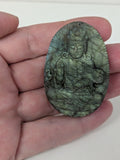 Labradorite Kuan Yin Carving