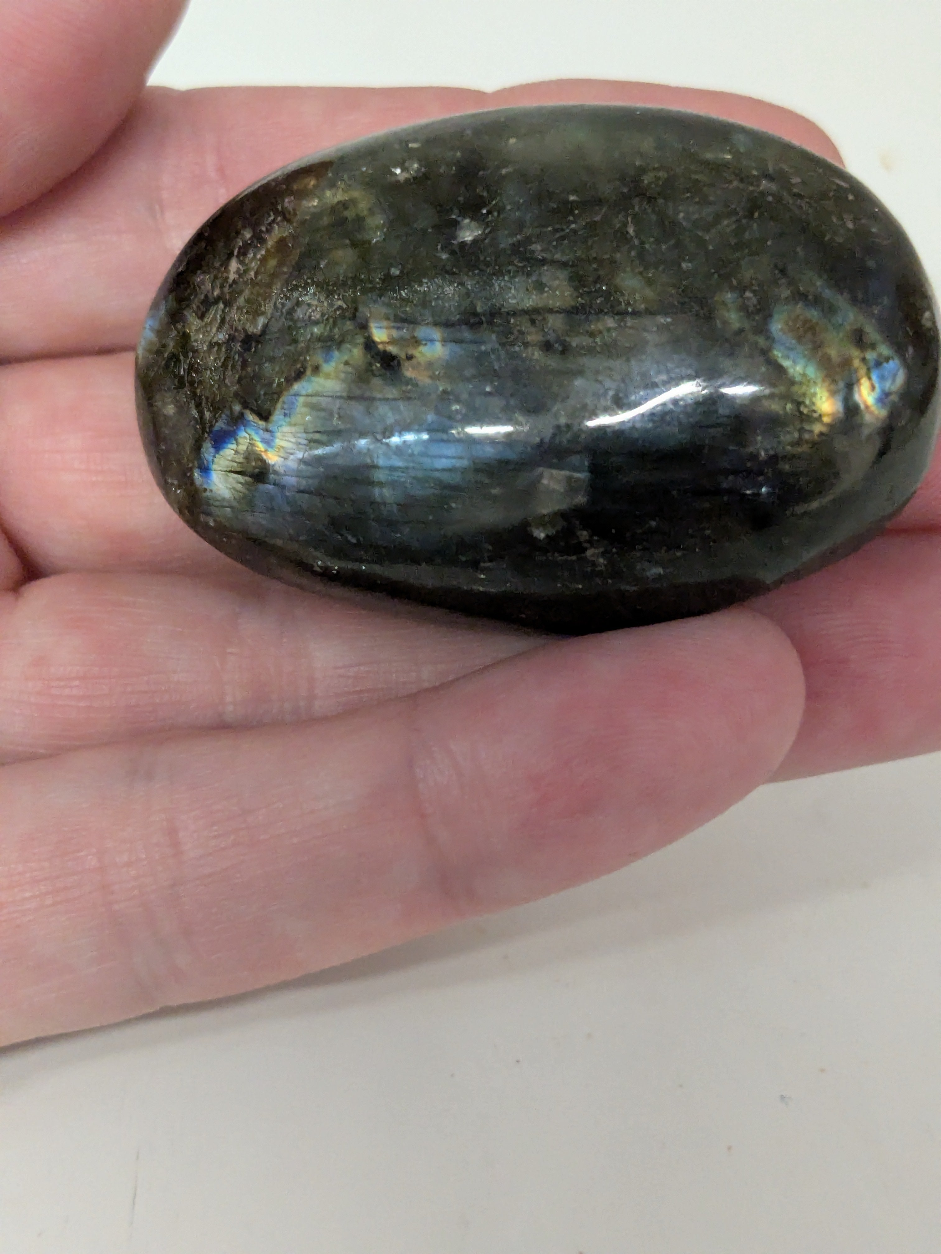 Labradorite Palm Stone