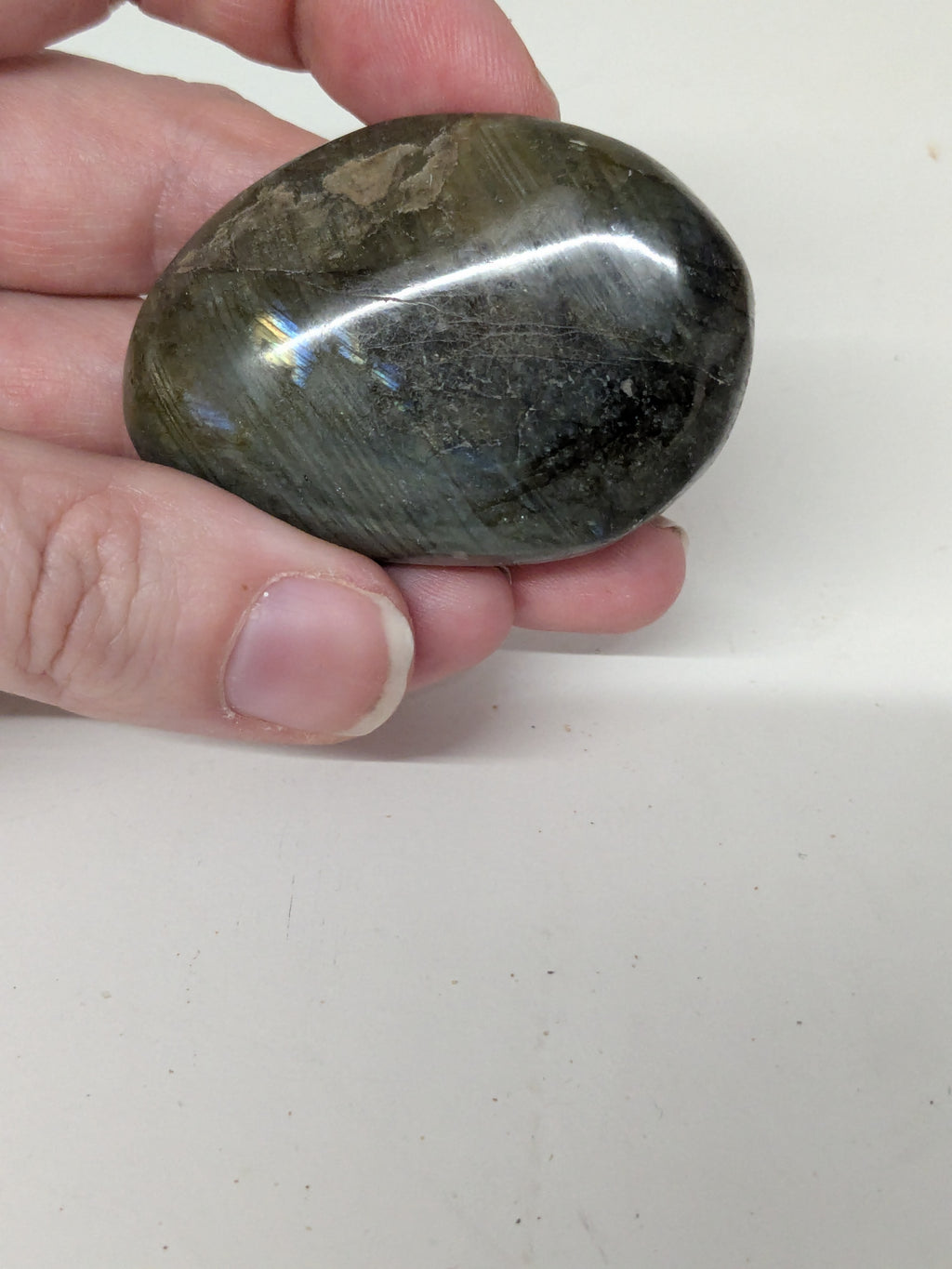 Labradorite Palm Stone