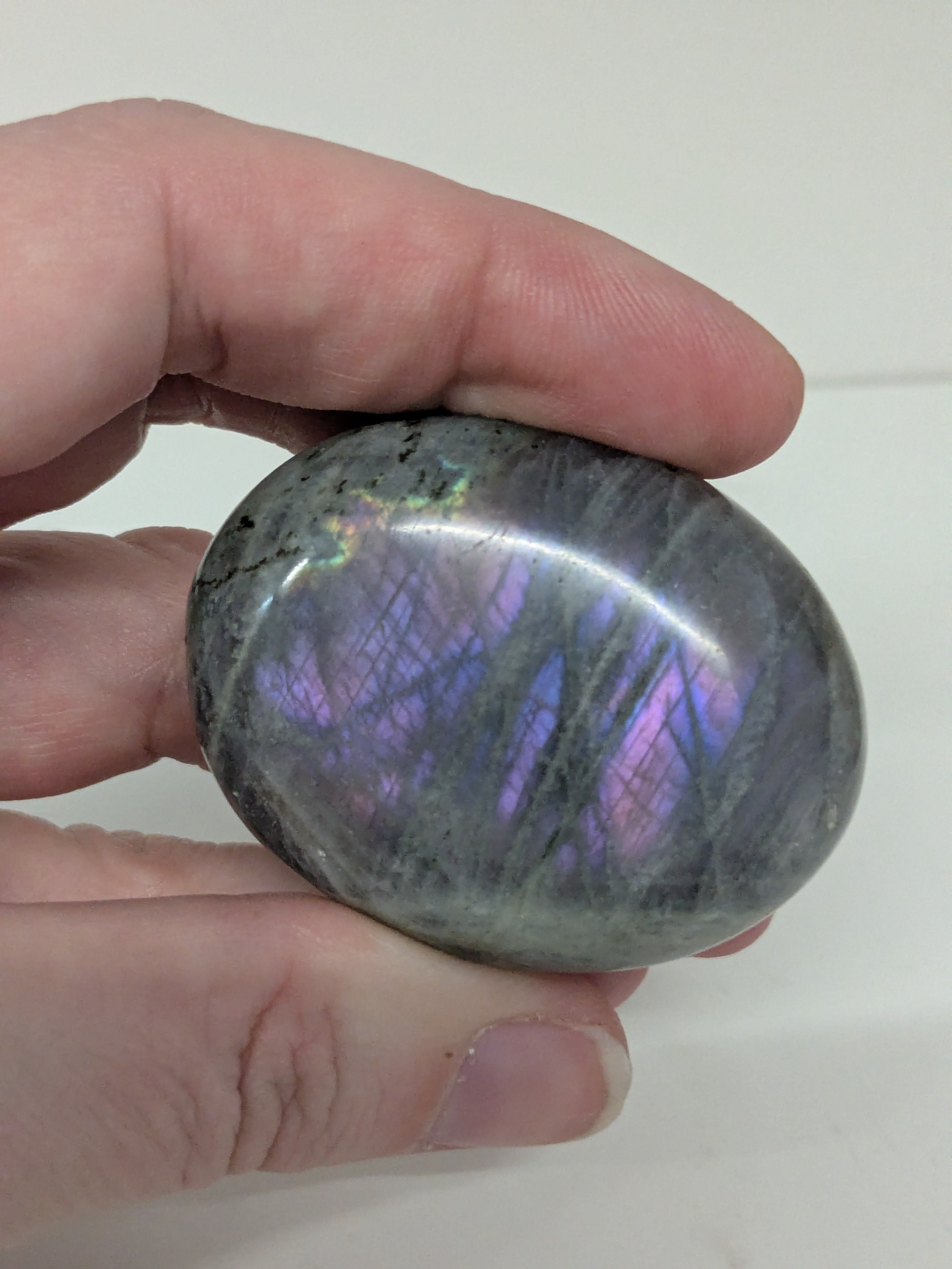 Labradorite Palm Stone