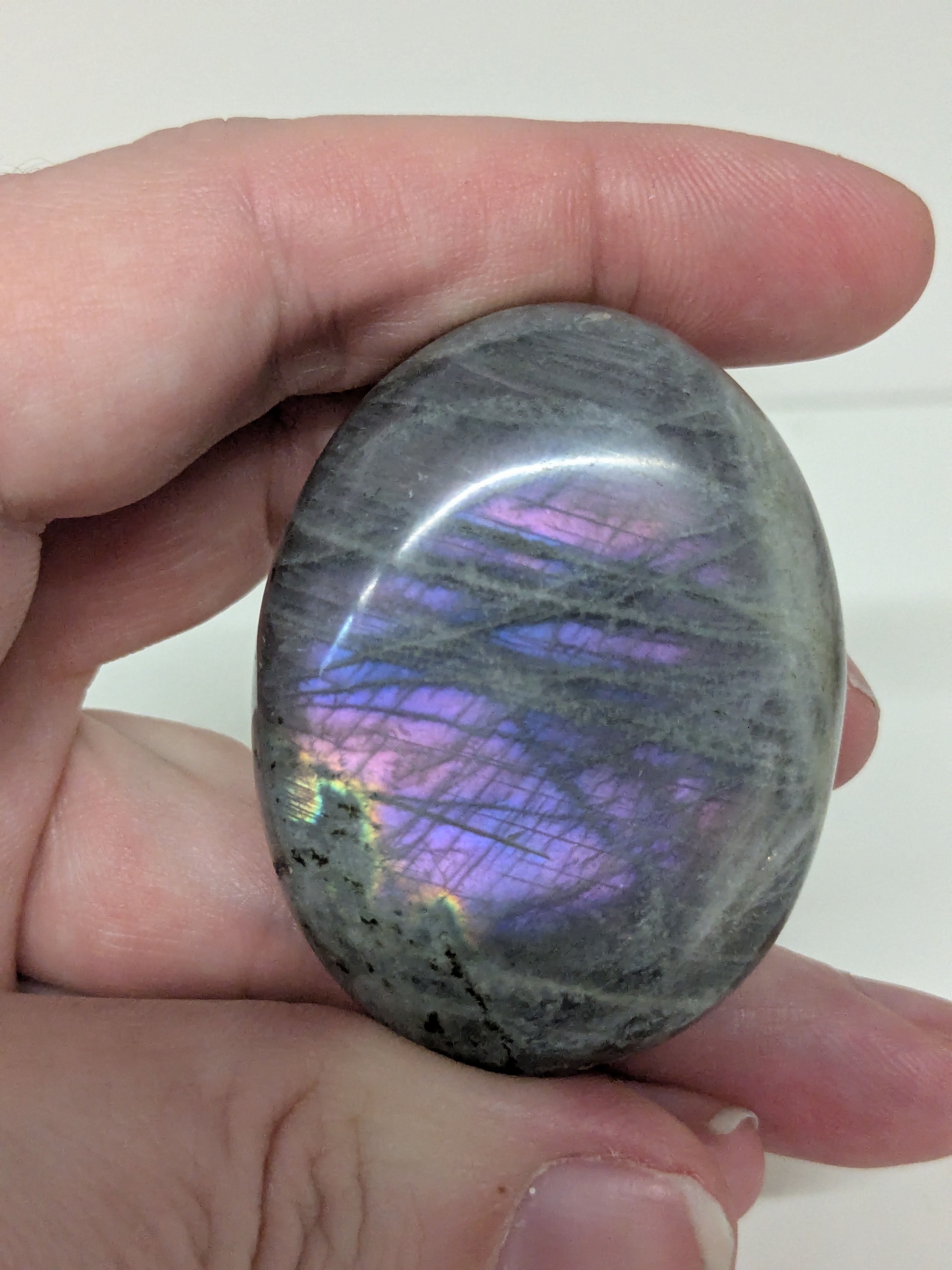 Labradorite Palm Stone