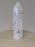 Howlite Crystal Point Tower