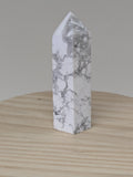 Howlite Crystal Point Tower