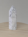Howlite Crystal Point Tower