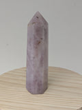 Lavender Rose Quartz Crystal Point Tower