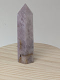 Lavender Rose Quartz Crystal Point Tower