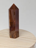 Carnelian Crystal Point Tower