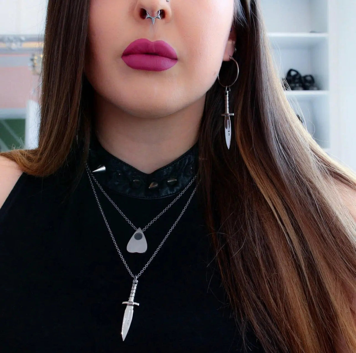 Planchette Necklace