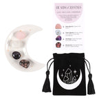 Love Crystal Set with Moon Trinket Dish