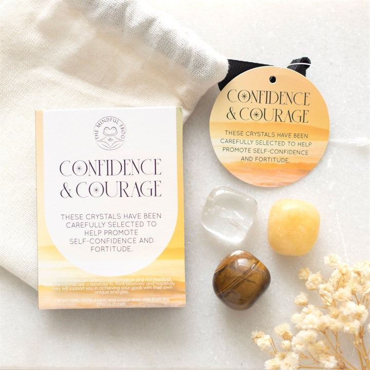 Confidence & Courage Crystal Set