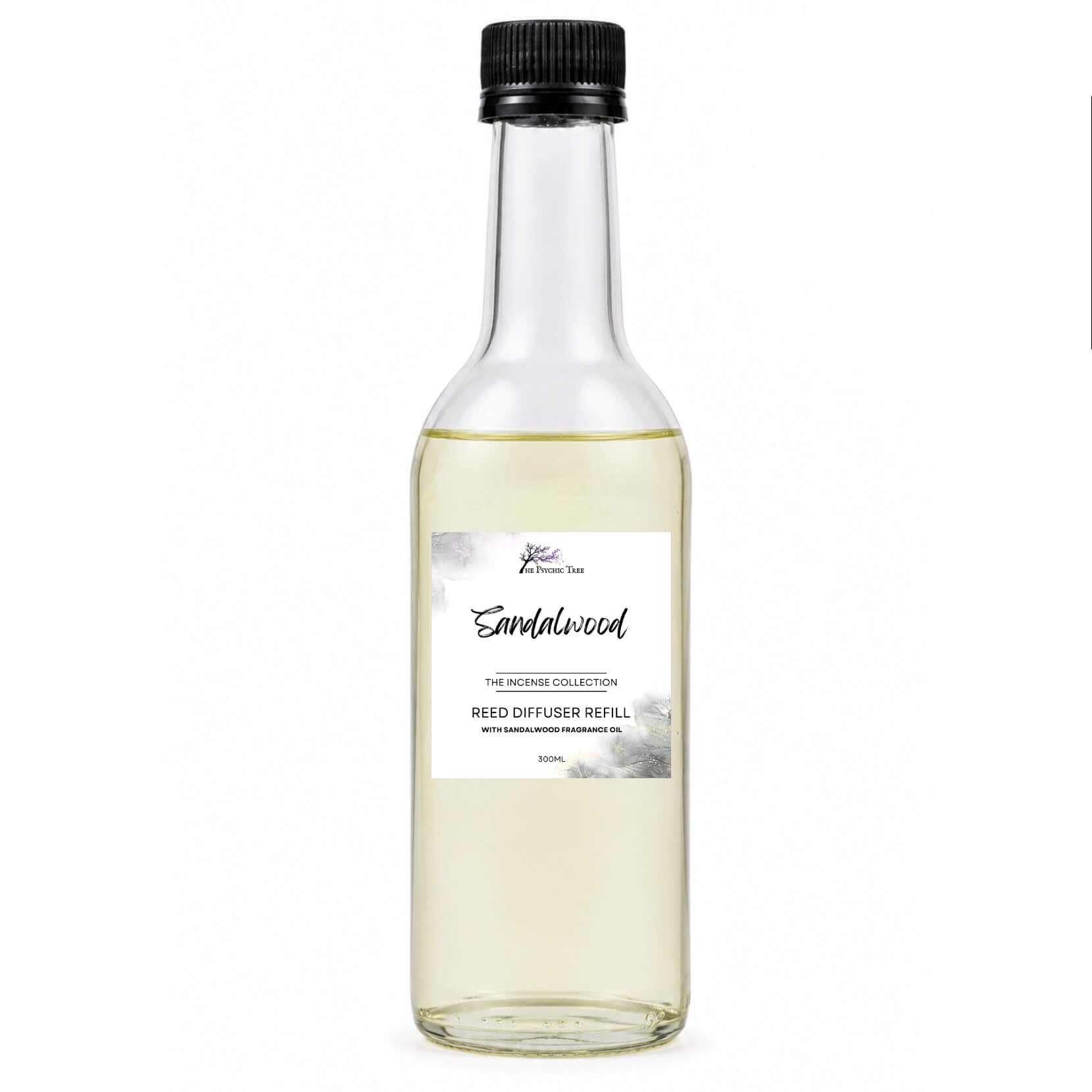 Sandalwood - Crystal Infused Reed Diffuser - The Incense Collection