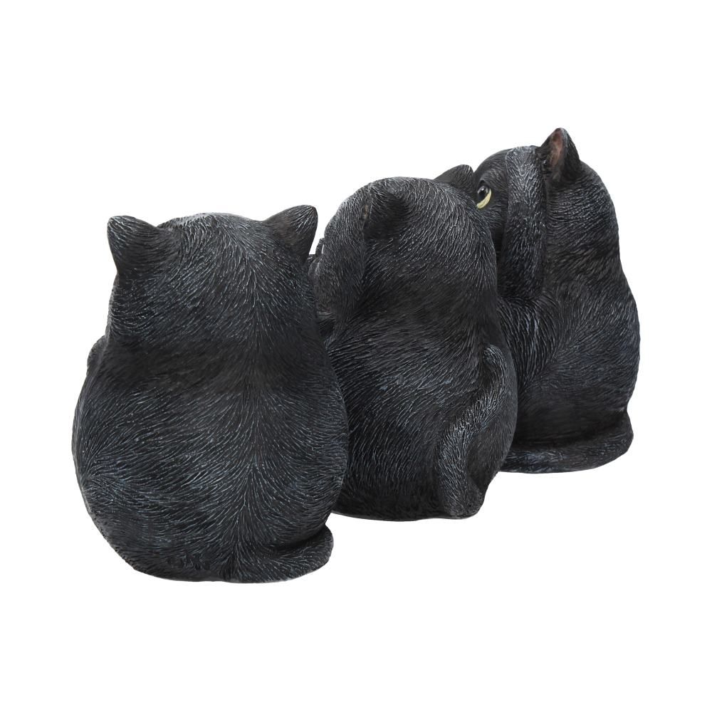 Nemesis Now Three Wise Fat Cats 8.5cm