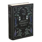 Gothic Gifts Library of Poisonous Plants Book Shaped Storage Box