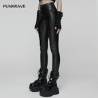 Punk Rave Ravenna Leggings - Black Prism Finish