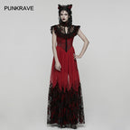 Punk Rave Gothic Flying Sleeve Dress