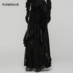 Punk Rave Goth Gorgeous Fishtail Skirt