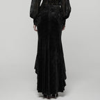 Punk Rave Goth Gorgeous Fishtail Skirt
