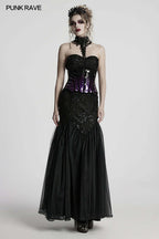 Punk Rave Effie Gorgeous Black Crystal Headband