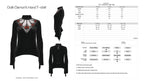 Punk Rave Belladonna Demon’s Hand Velvet T-Shirt in Red