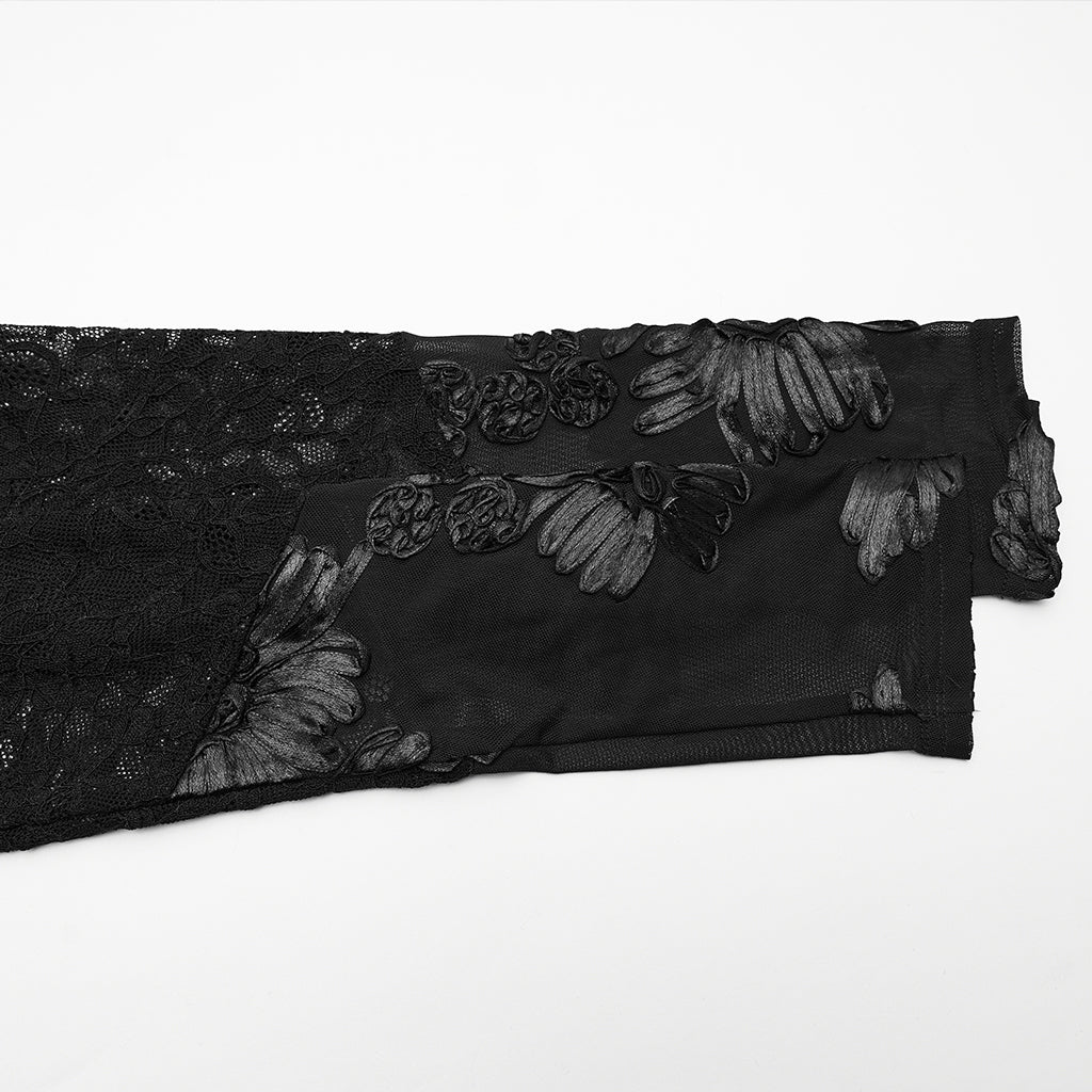 Punk Rave Goth Lace Undershirt