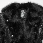 Punk Rave Goth Gorgeous Plush Coat