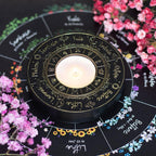 Gothic Gifts Wheel of the Year Tealight Candle Holder
