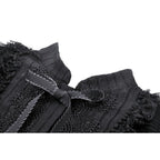 Dark in Love Diya Sleeveless Tiered Goth Dress